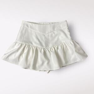 Endless‎ Rose White Mini Skort Size S